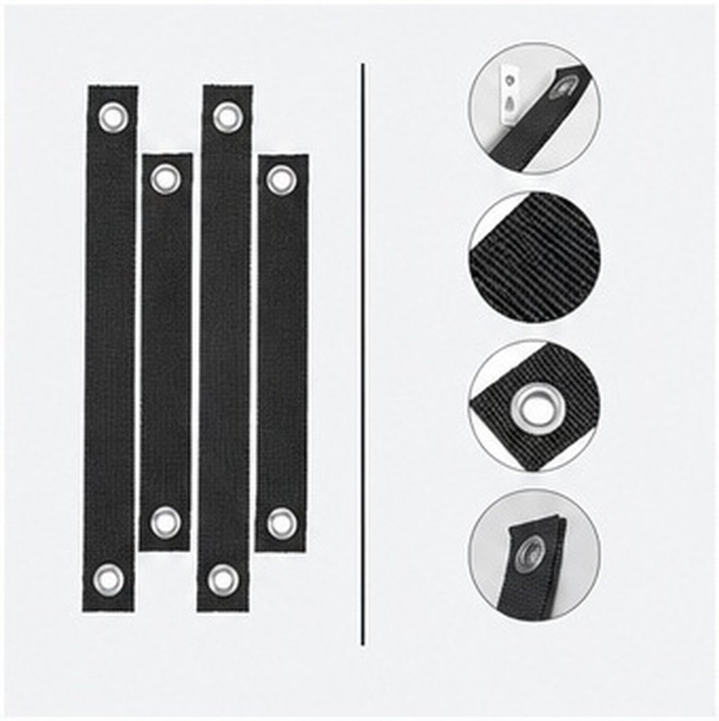 Earthquake Anchor Strap - 10 unidades de cintas de segurança