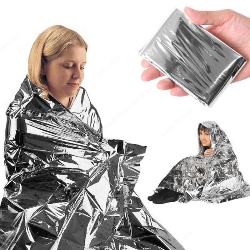First Aid Bag Kit - Cobertor emergente mylar térmico ao ar