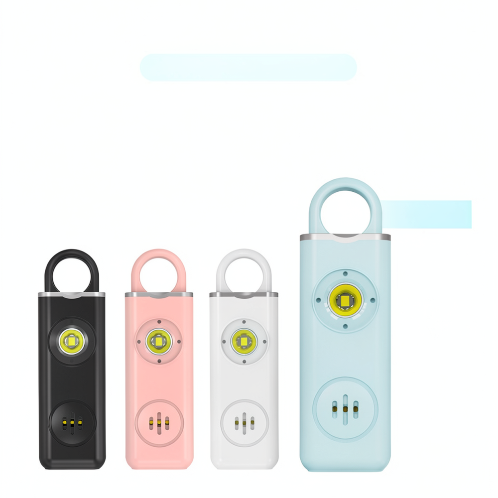 Sirene de segurança de emergên - Personal Alarm Keychain avaliação e preço