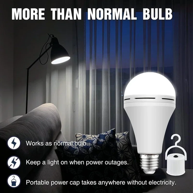 7-15w led luz de acampamento a - Power Outage Light avaliação e preço