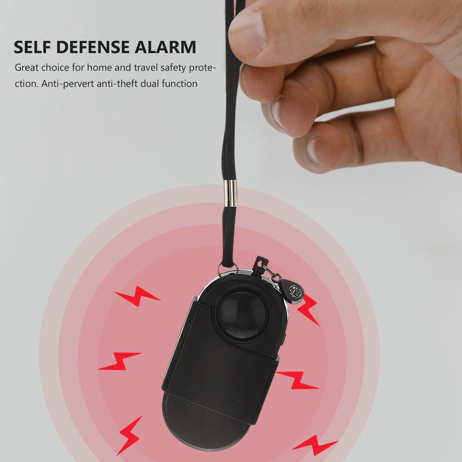 Alarme de segurança pessoal, c - Personal Alarm Keychain avaliação e preço
